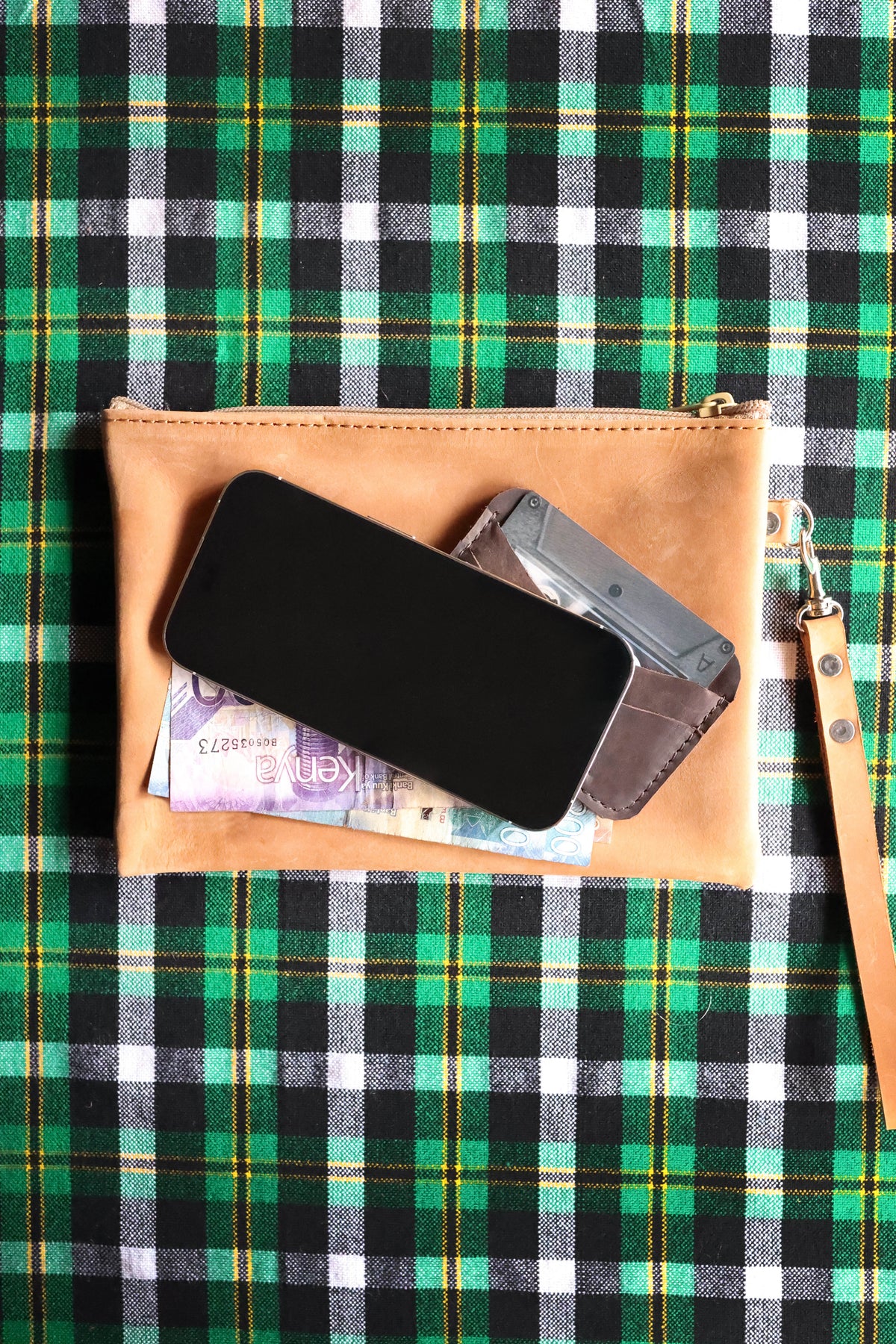 Canvas Clutch/Zippered Pouch