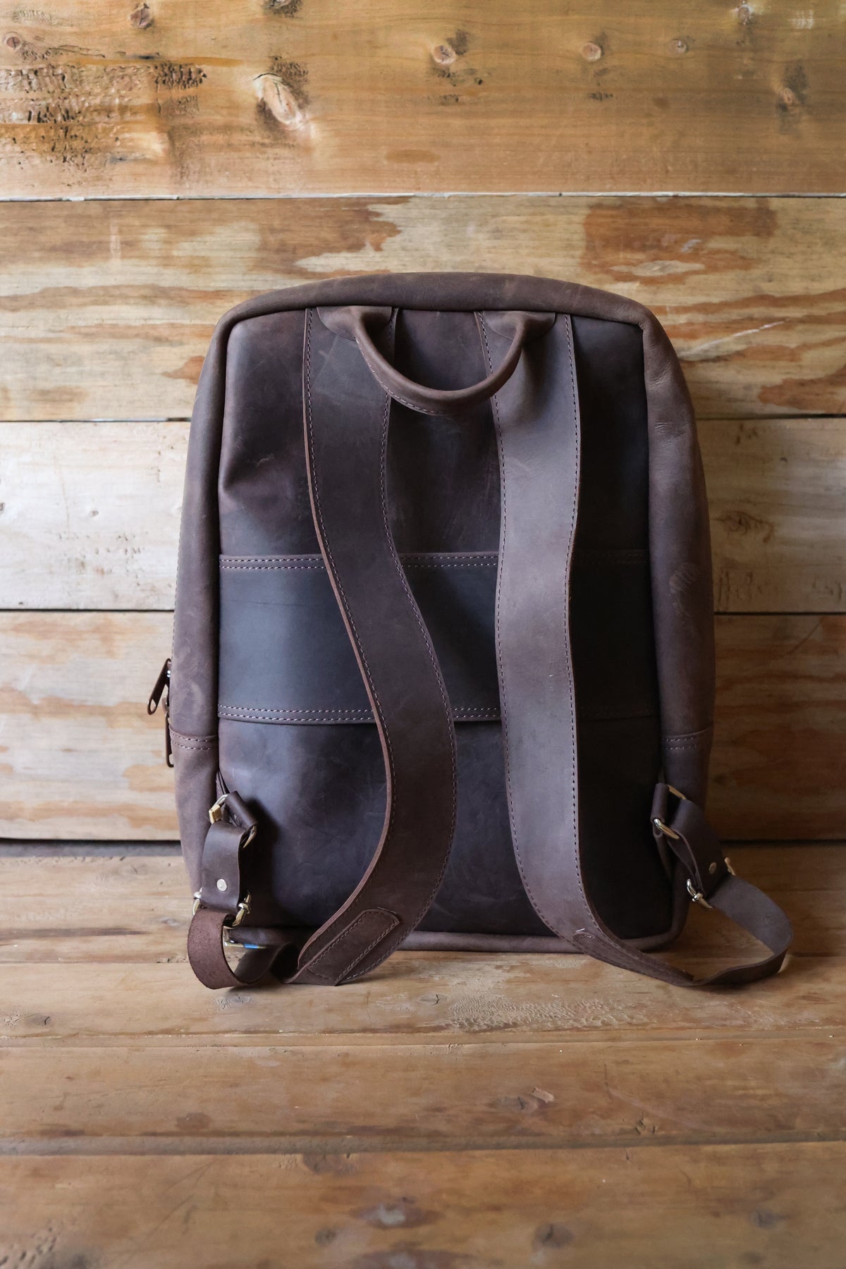 All Leather Professional Book Bag