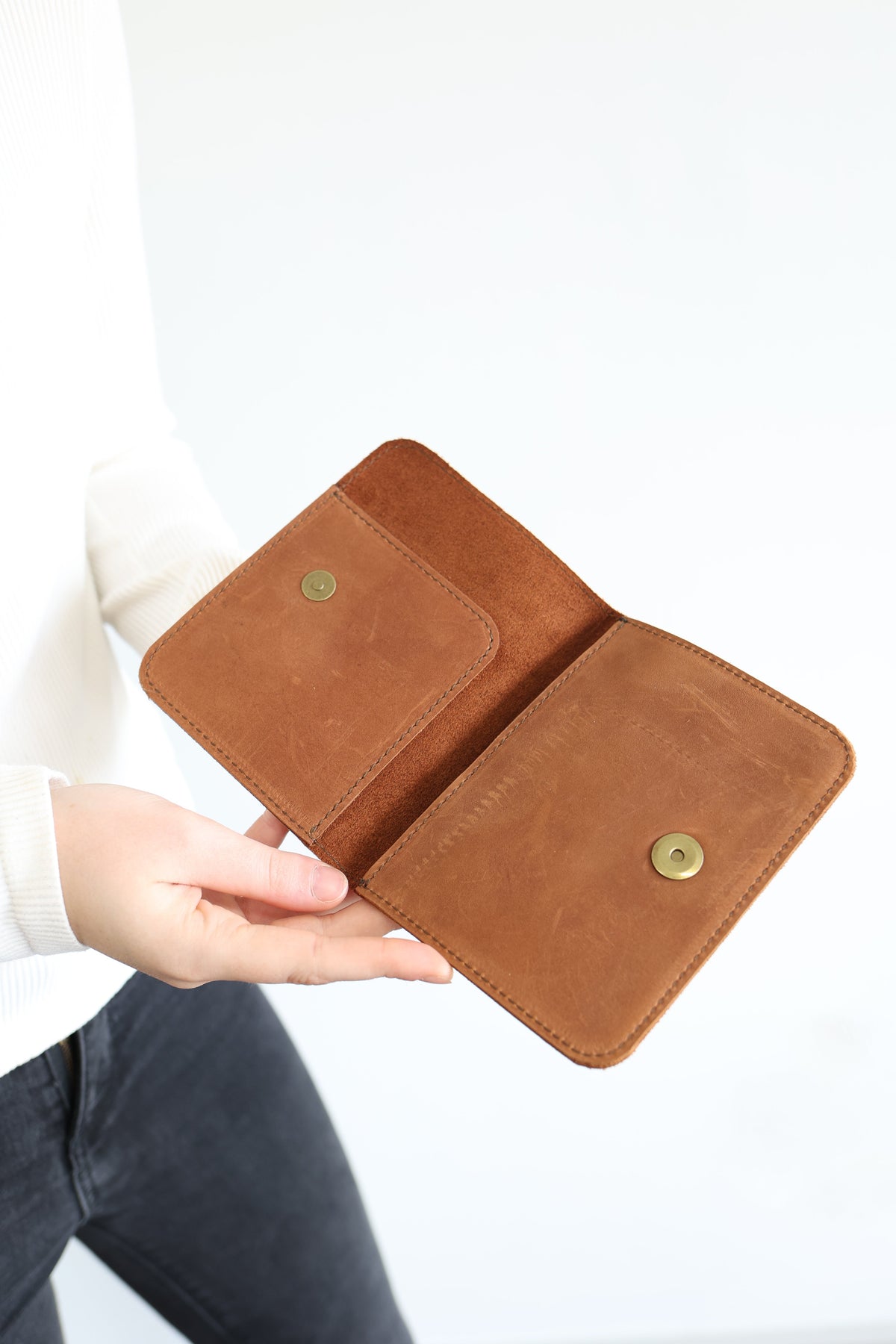 Custom Leather Passport Wallet