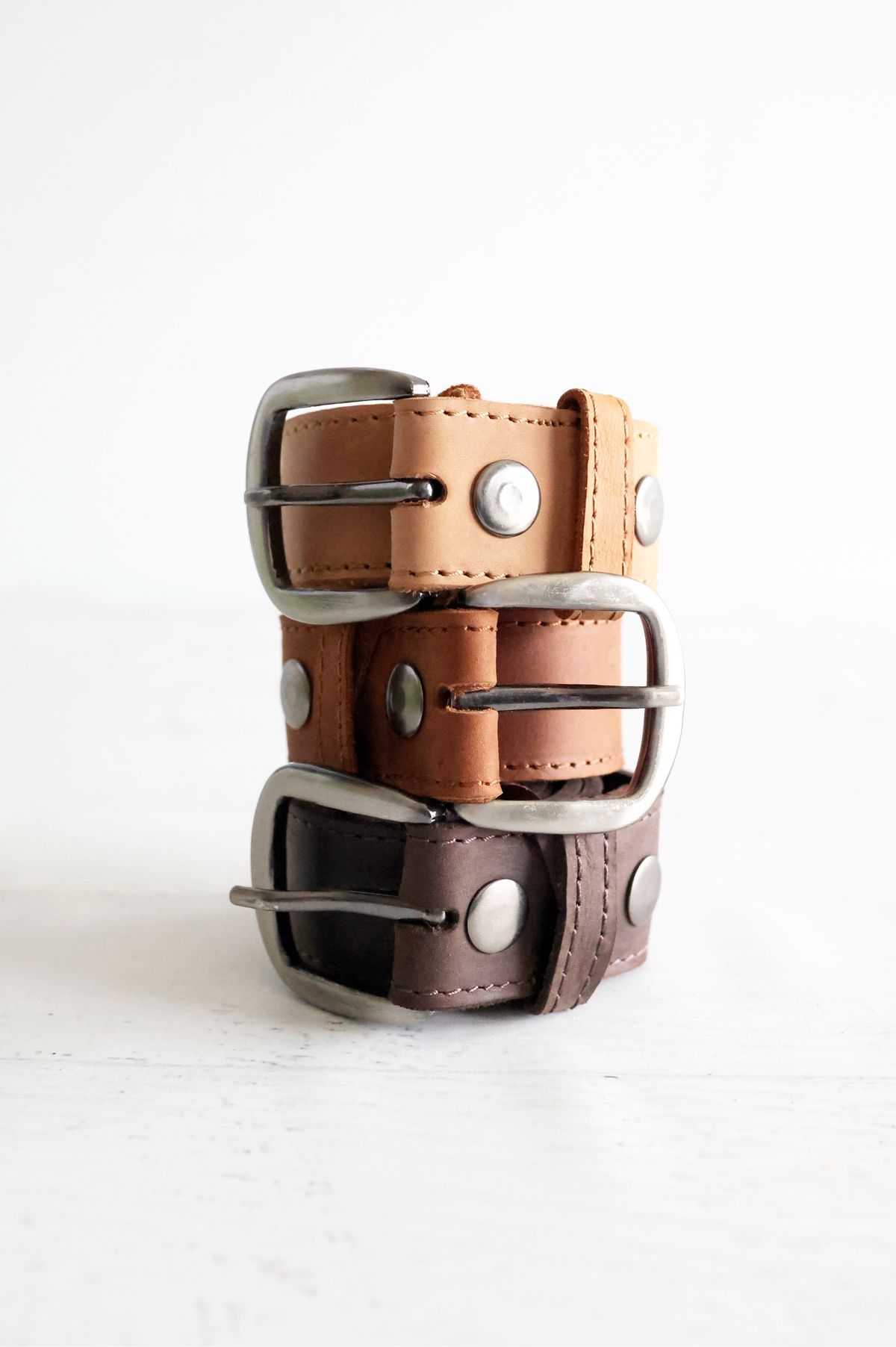 Custom Kilele Leather Belts