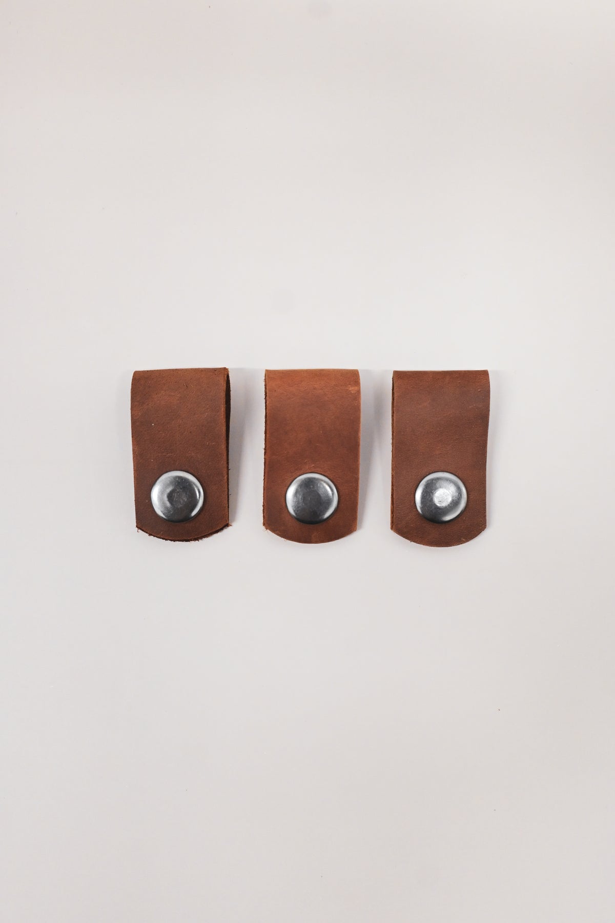 Leather Cord Keepers | set of 3