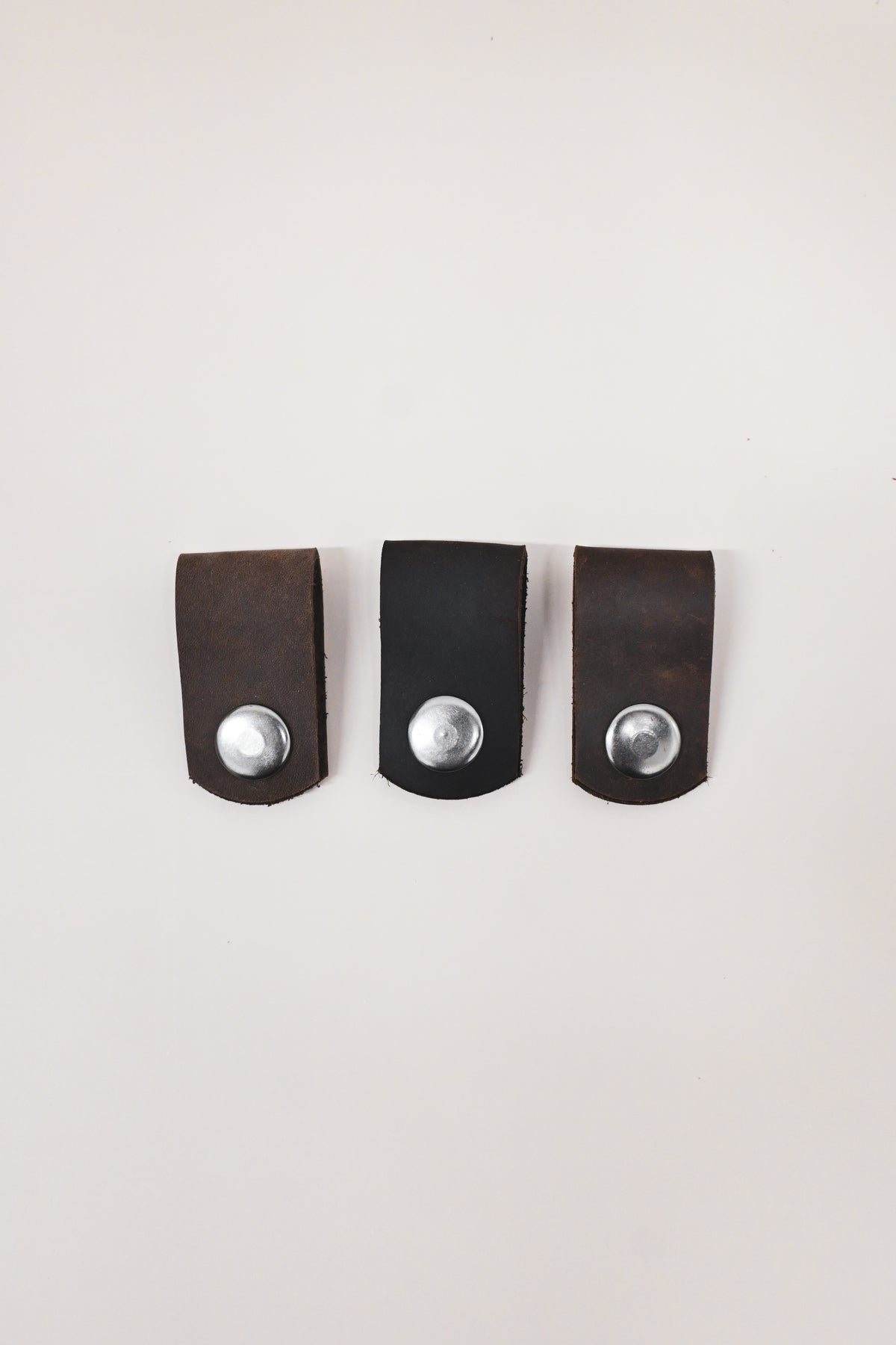 Leather Cord Keepers | set of 3