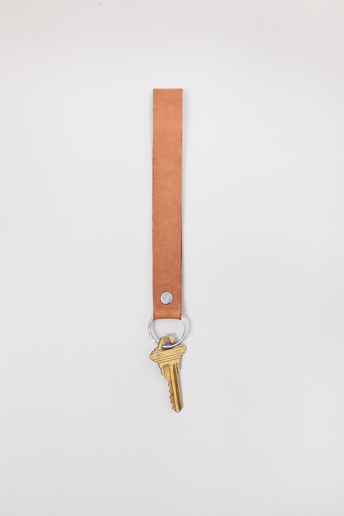 Custom Leather Keychain Wristlet