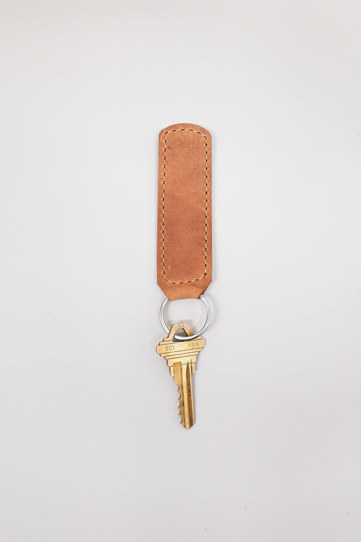 Custom Leather Key Fob