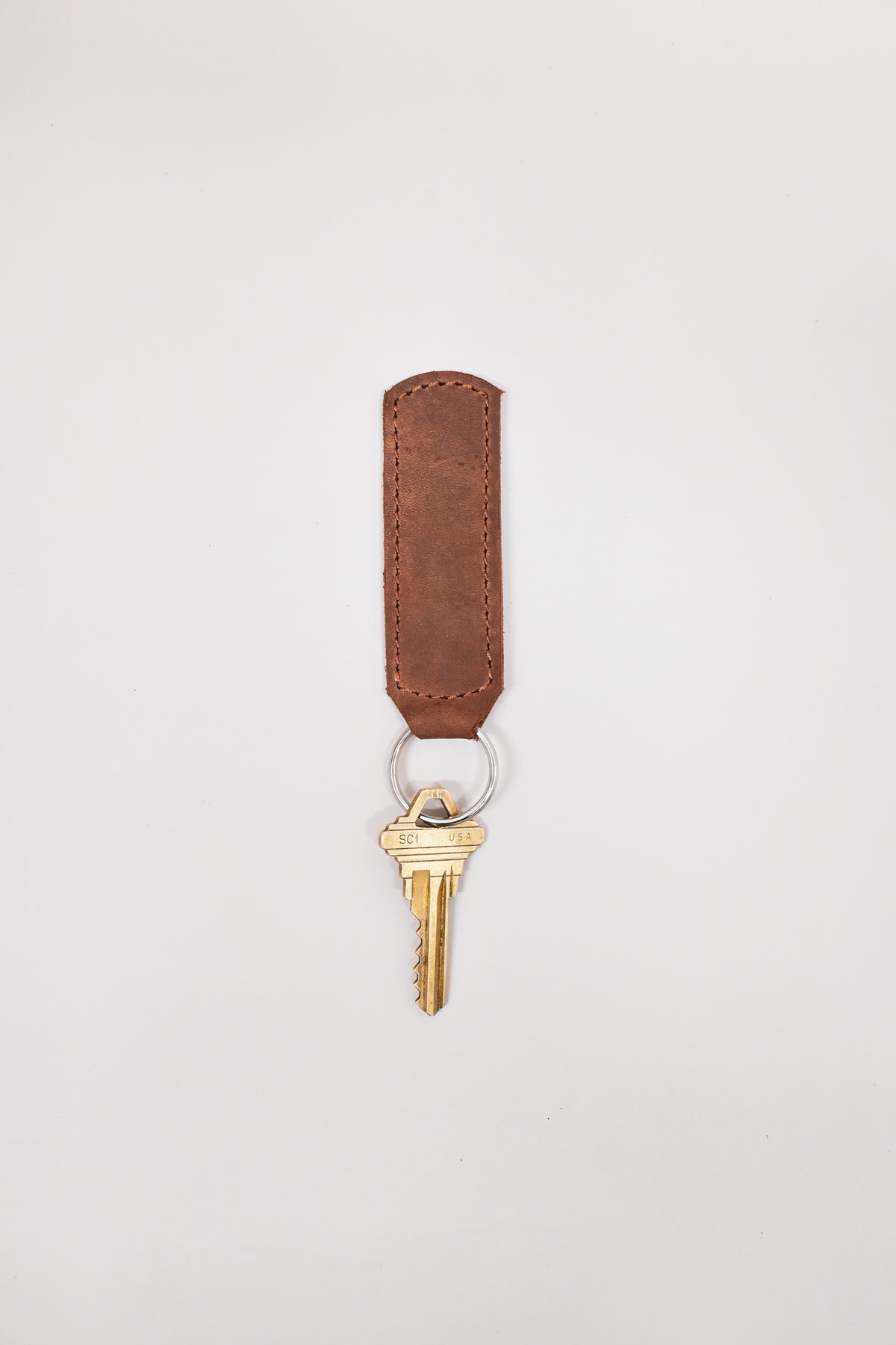 Custom Leather Key Fob