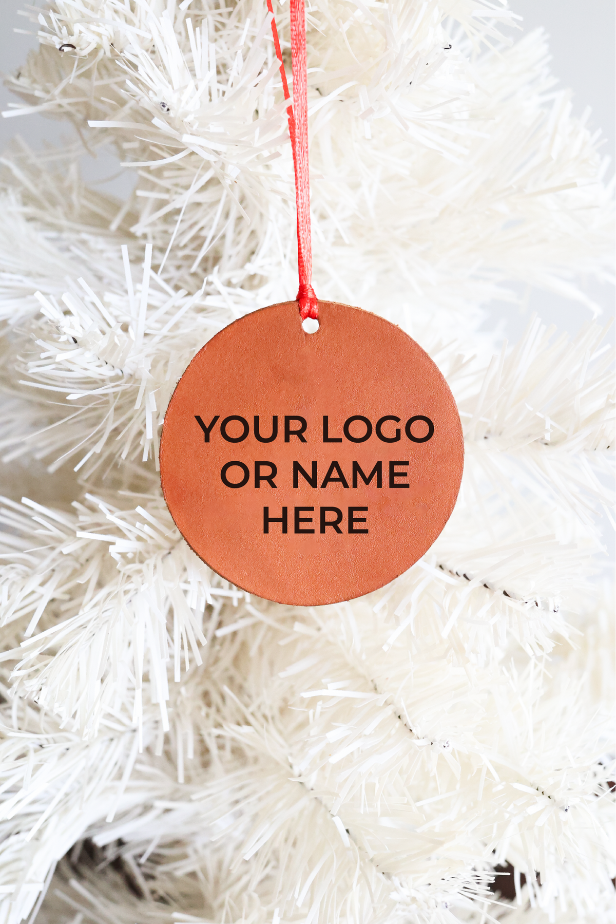 Custom Leather Ornament